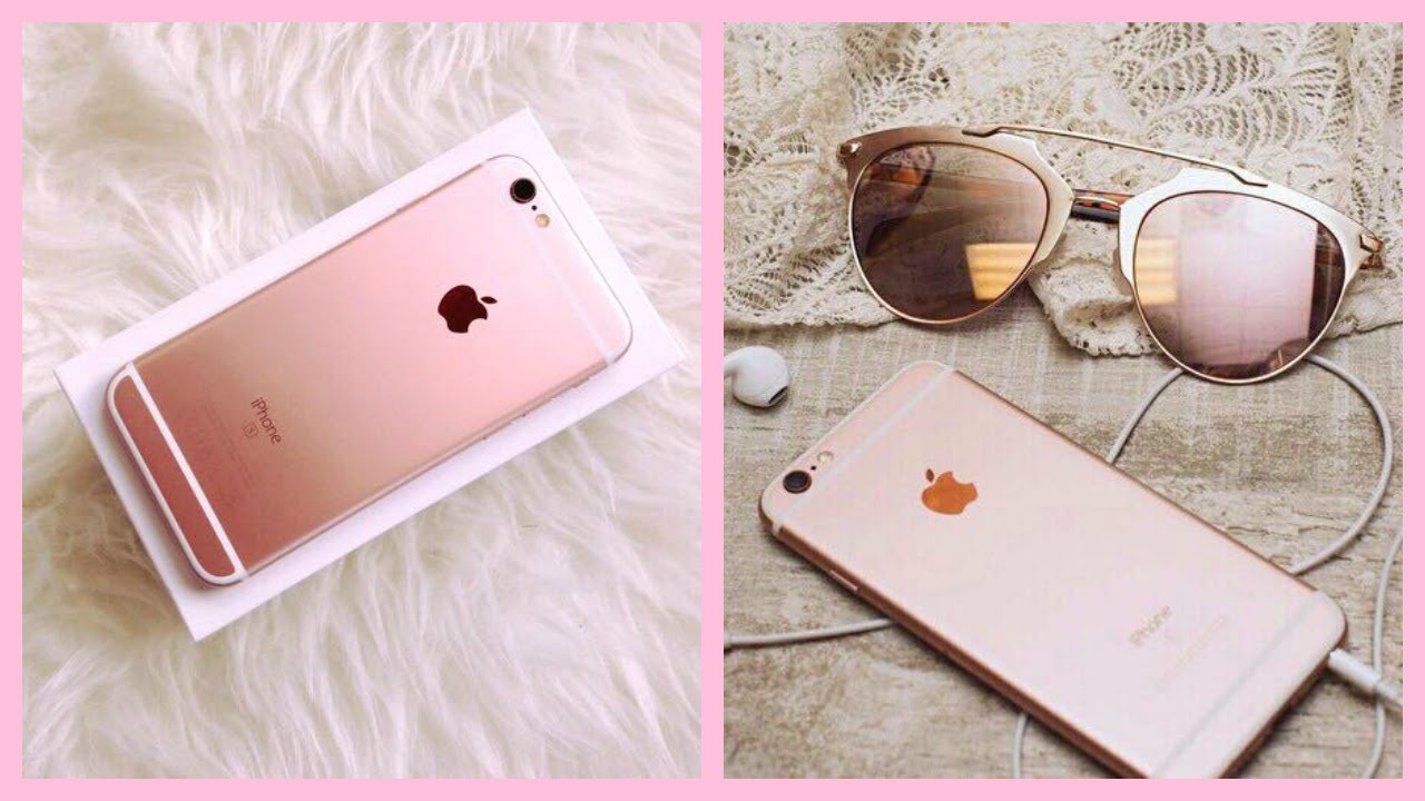 Abrindo Iphone 6 s Plus Rose Gold