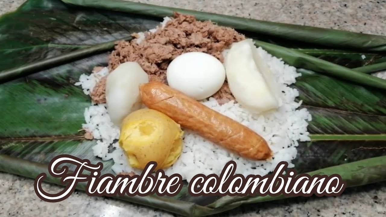 DELICIOSO FIAMBRE COLOMBIANO/ SENA PARA LLEVAR AL PASEO #fiambres #comidacolombiana 