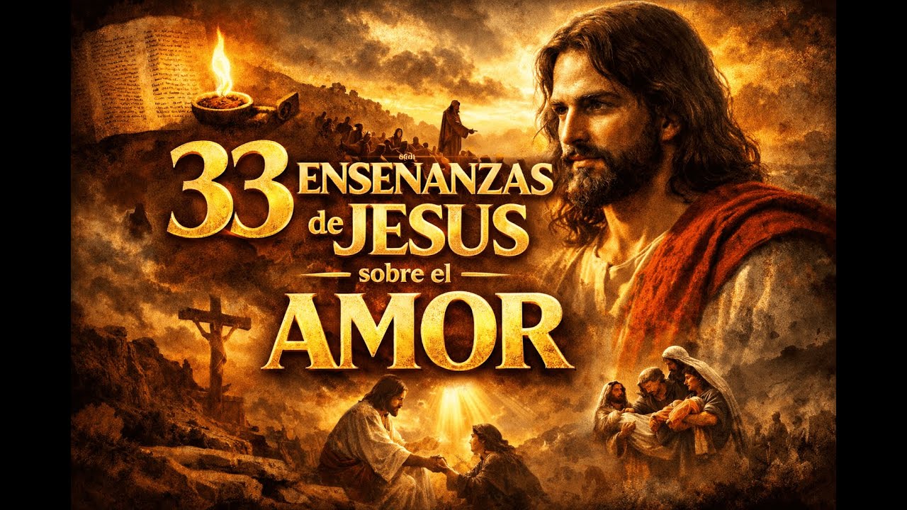 33 ENSEÑANZAS de JESUS sobre el AMOR que Cambiarán TU VIDA para Siempre