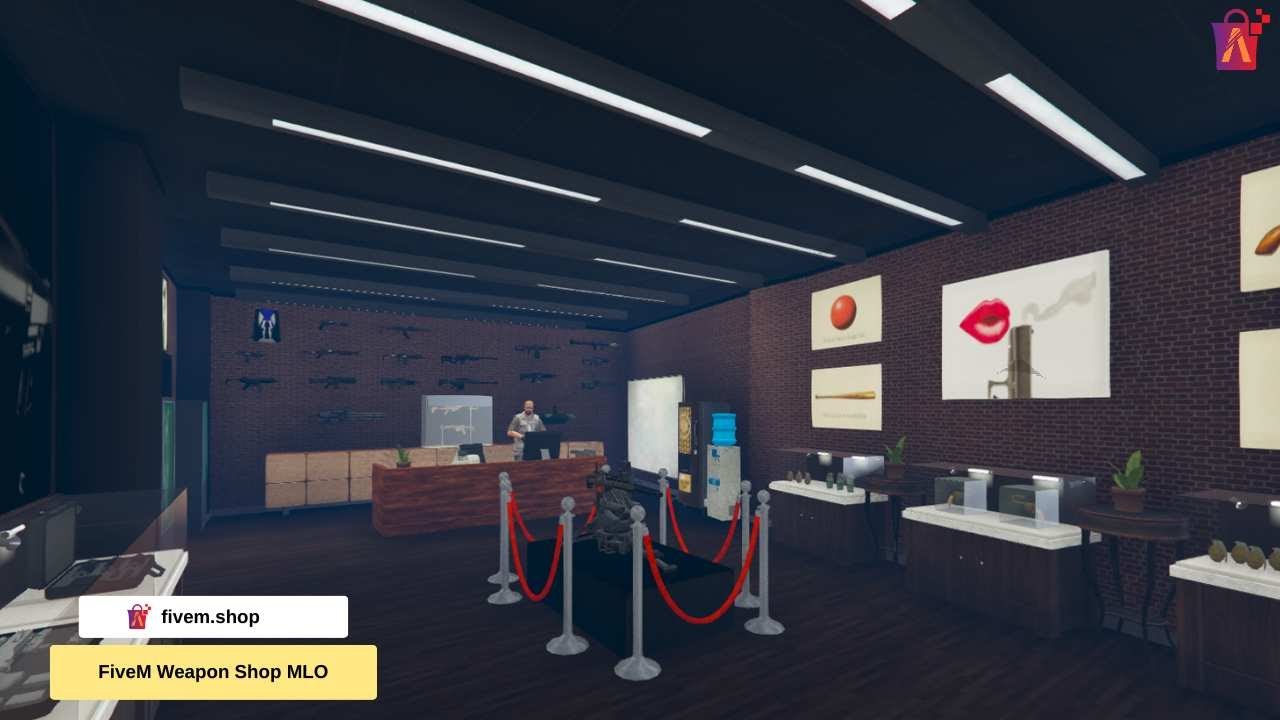 FiveM Weapon Shop MLO #fivem #weaponhistory