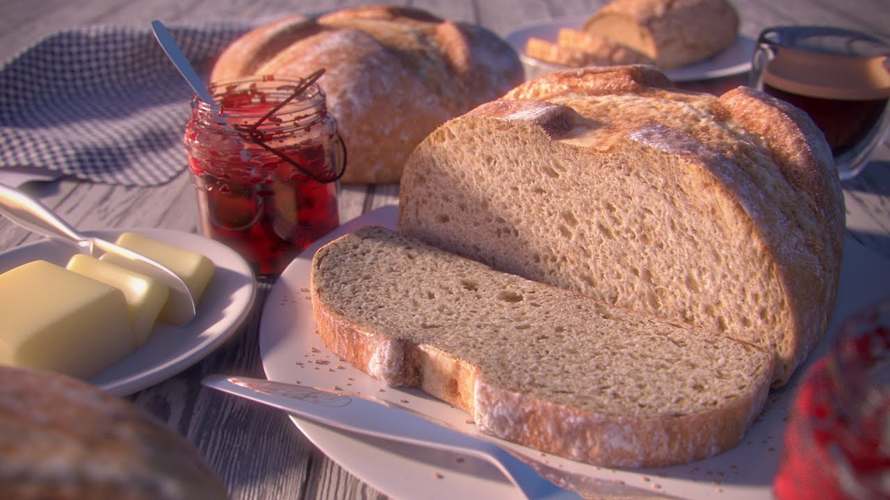 Blender Tutorial: How to Make Realistic Bread