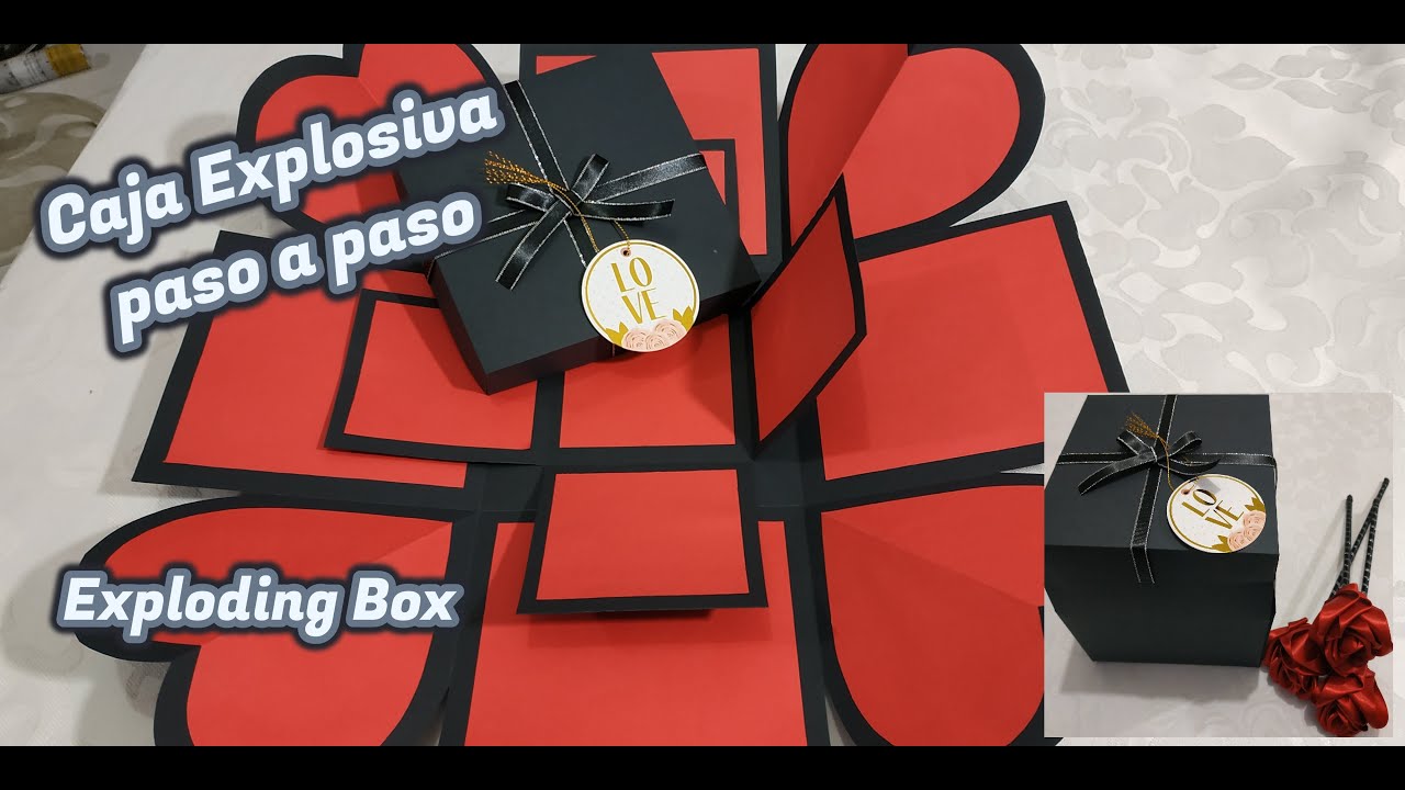 DIY Caja Explosiva / Exploding Box / Candy Love