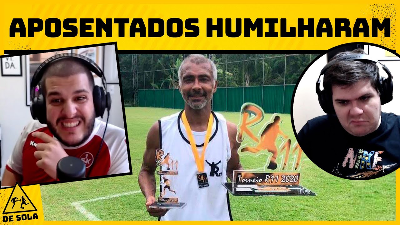 CASIMIRO E CERTEZAS REAGEM A GOLS ABSURDOS DE CRAQUES QUE J&Aacute; SE APOSENTARAM