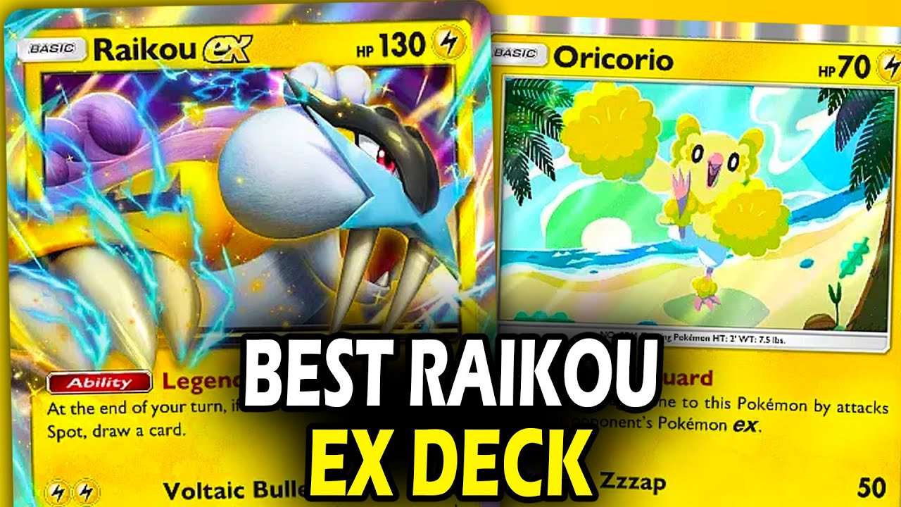 Best Meta Raikou EX Deck in Pokemon Pocket