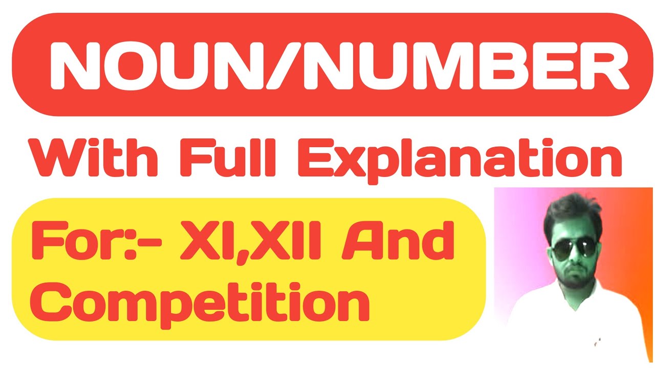 NOUN/NUMBER with Full Explanation By Shailesh sir#super30 #The sky English point