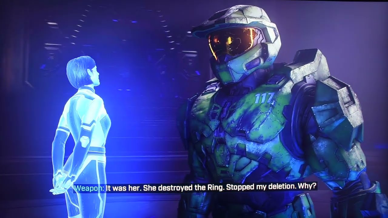 Halo Infinite Ending-Boss Final fight- Cortana says Goodbye to Master Chief (2021)-Part 1