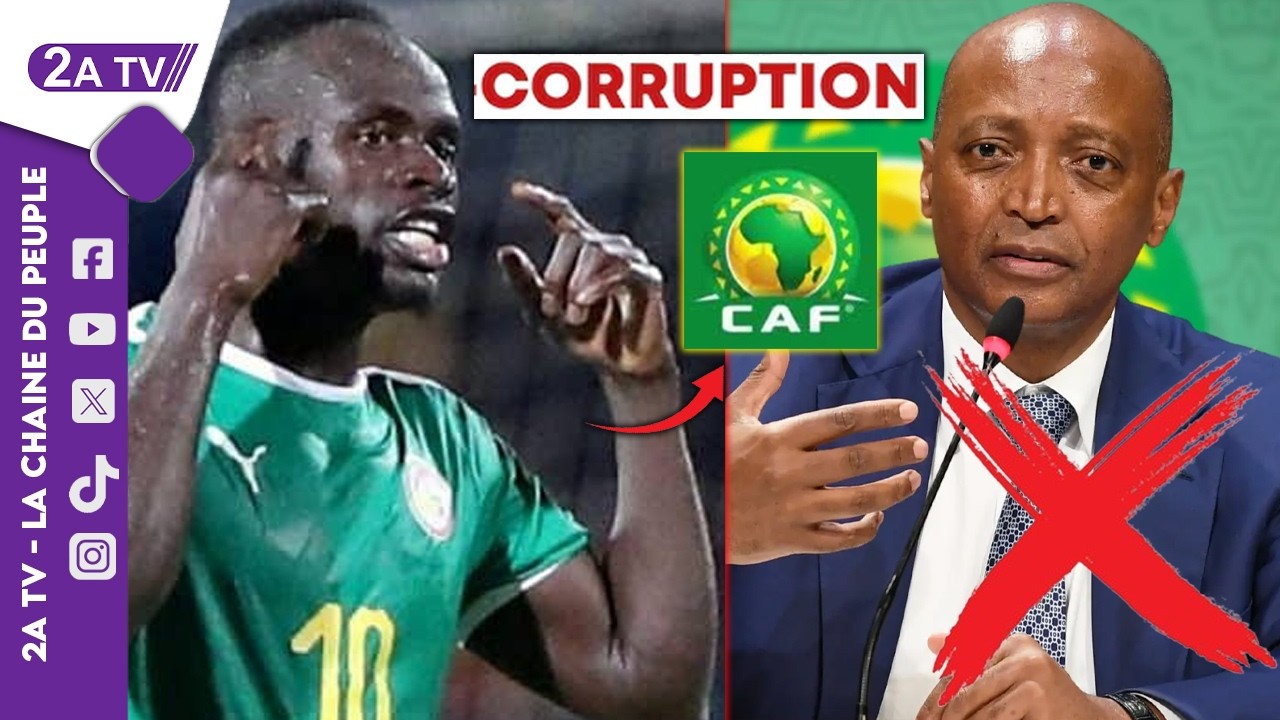 URGENT ! décision de la CAF: Sadio Mané se prononce...