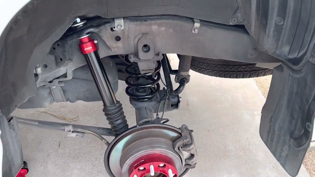 Toytec Boss Rear suspension with heavy duty coils