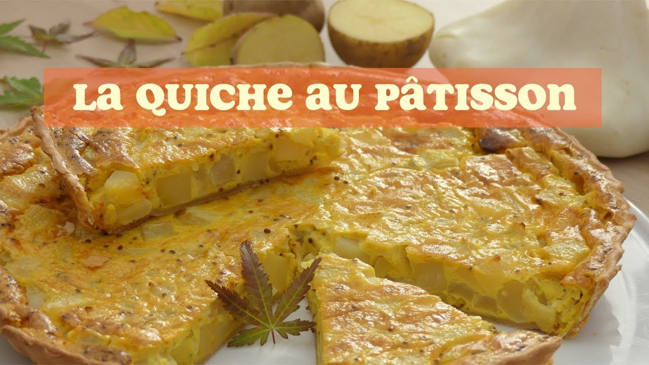 MA TARTE D'AUTOMNE ● recette QUICHE au POKEMON BALIGNON ou au PATISSON ? & PARMESAN