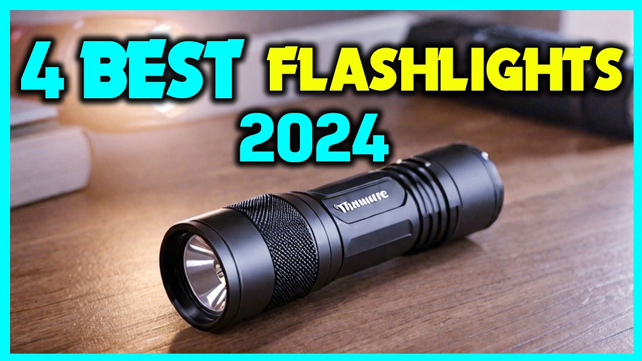 ✅Top 4 Flashlights for 2025 - Brightest, Longest Lasting & Most Durable ( Buying Guide )
