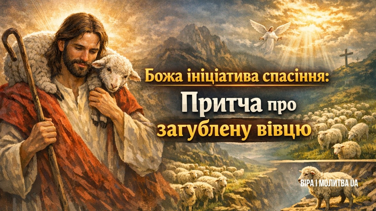 ПРИТЧА ПРО ЗАГУБЛЕНУ ВІВЦЮ : ЧОМУ БОГ ШУКАЄ ОДНОГО ? | ВІРА І МОЛИТВА UA
