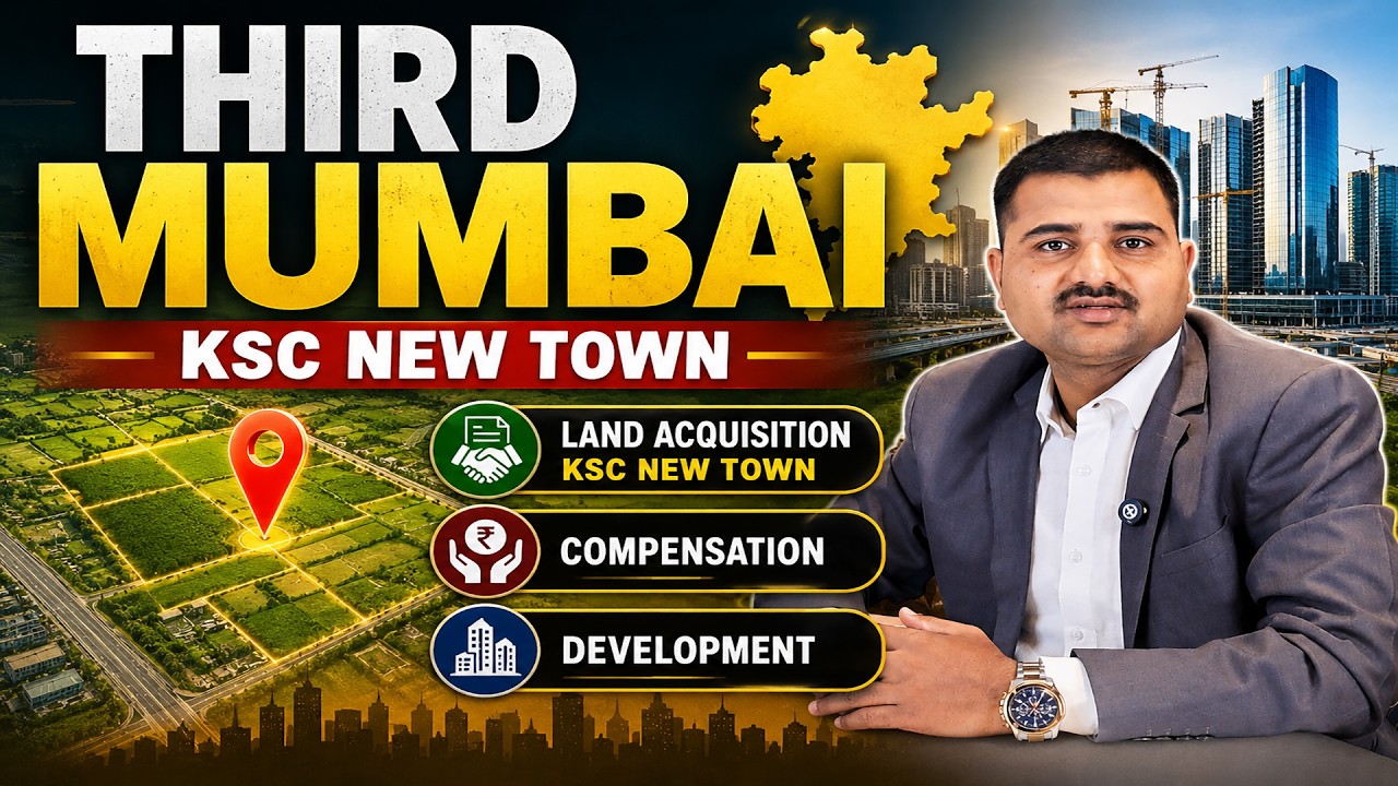 KSC New Town 2026: Development, Compensation & Land Pooling Explained #realestate #navimumbai
