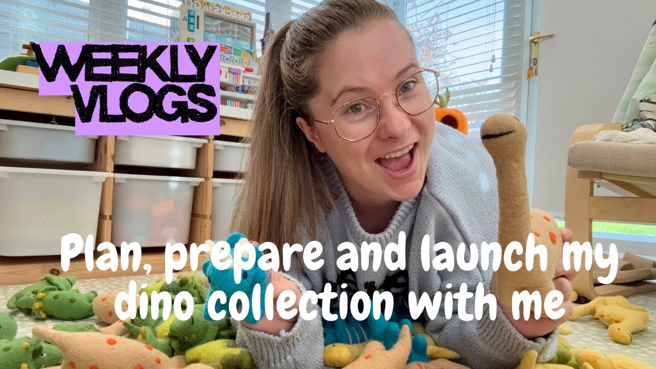 Launching a new collection in my toy business | uk small business vlog