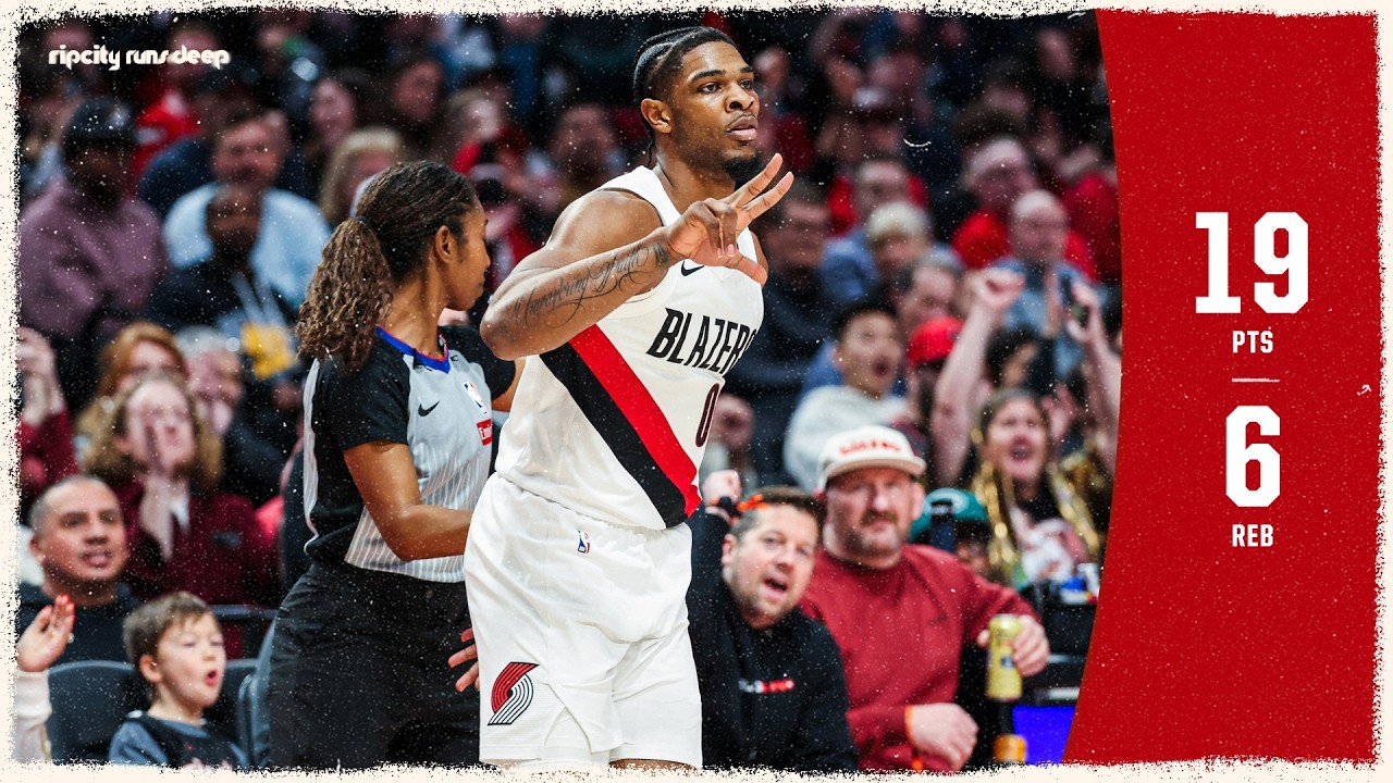 Scoot Henderson WENT OFF Tonight vs Timberwolves | February 24, 2026