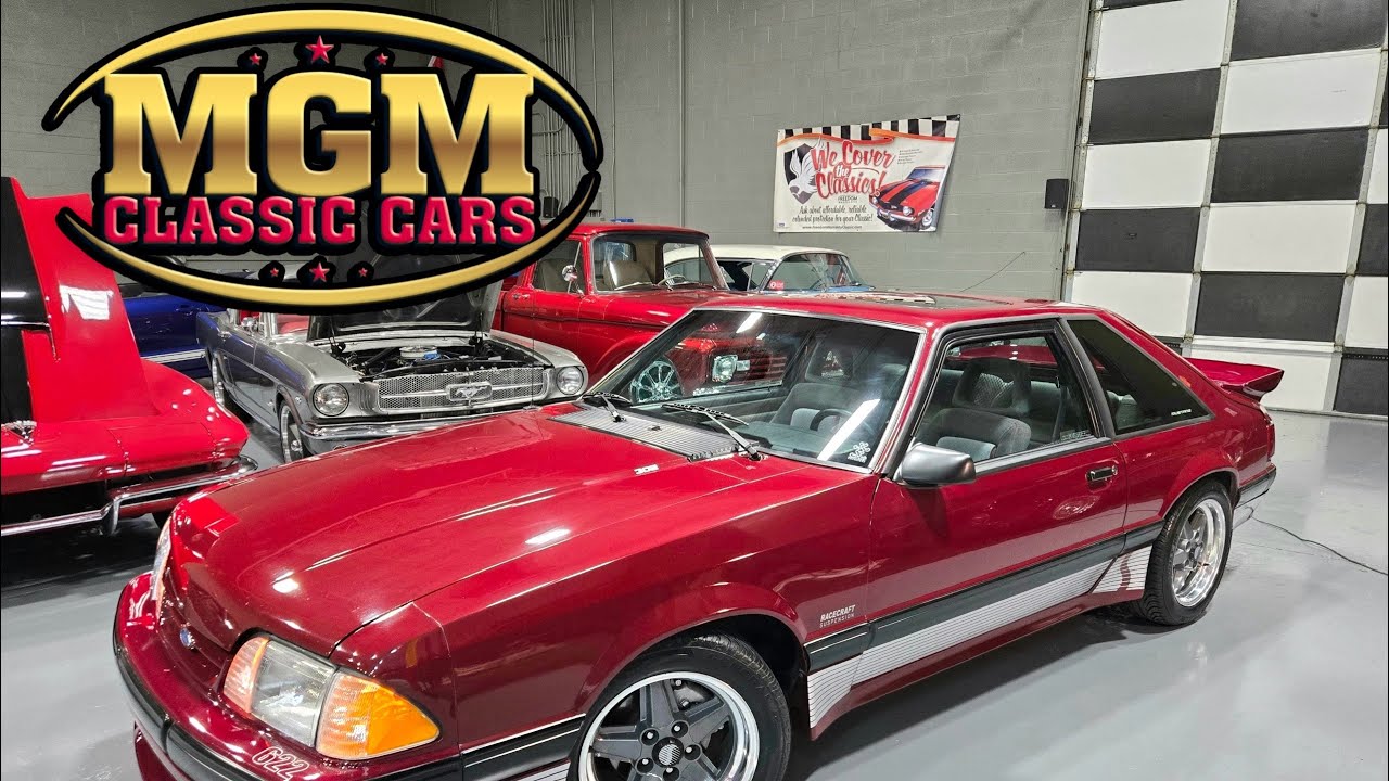 1989 Ford Mustang LX 5.0 SALEEN #622 5 speed Low Miles 1 Of Only 18 Factory Moonroof! FOR SALE!