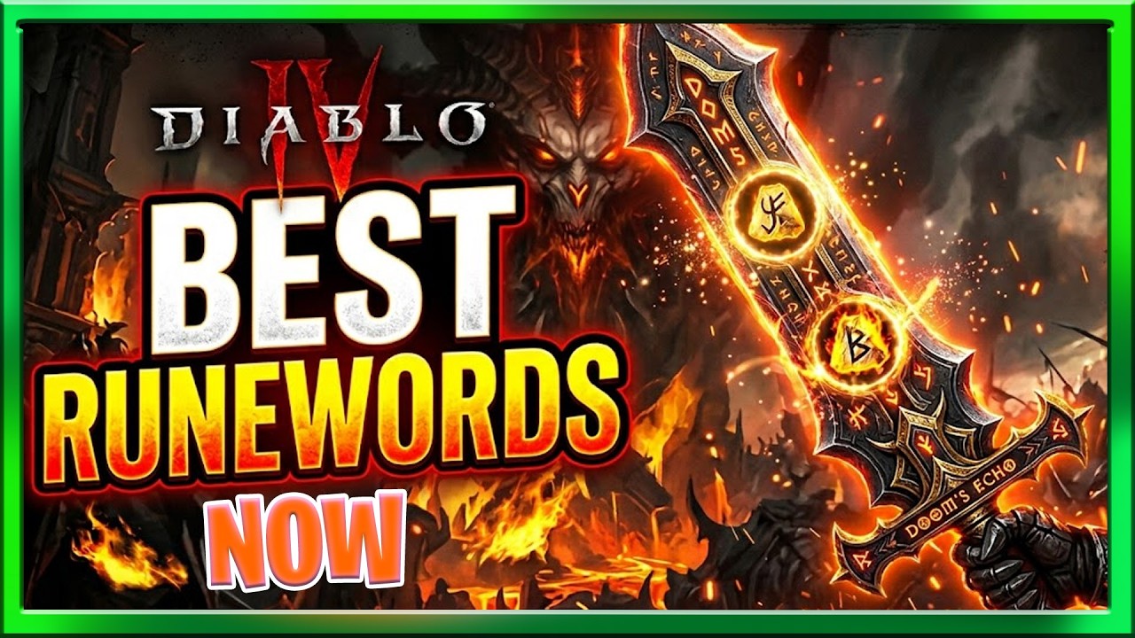 Лучшие рунные слова и комбинации для 12-го сезона Diablo 4: руководство по рунным словам для 12-г...