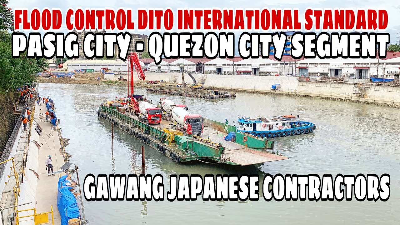GANITO KA TIBAY INTERNATIONAL STANDARD. PASIG CITY - QUEZON CITY FLOOD CONTROL IN MARIKINA RIVER