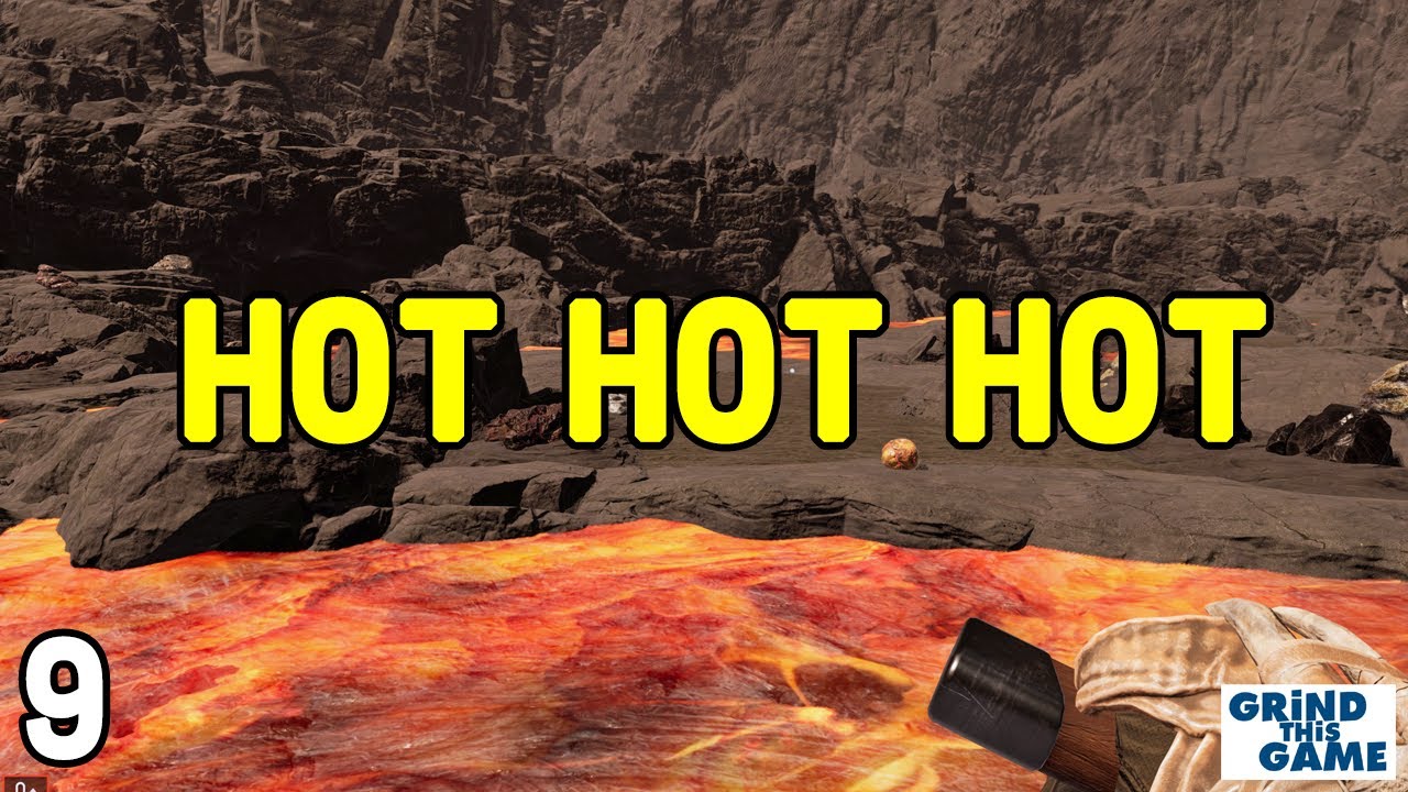 Exploring the Lava Biome #9 - Prometheus Hard Mode in Icarus