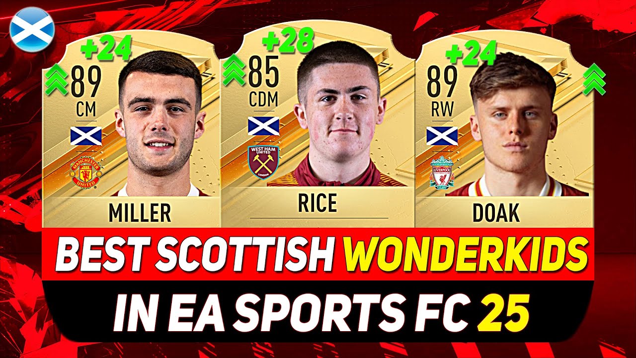 EA FC 25 WONDERKIDS🏴󠁧󠁢󠁳󠁣󠁴󠁿✸ ЛУЧШИЕ МОЛОДЫЕ ШОТЛАНДСКИЕ ТАЛАНТЫ В РЕЖИМЕ КАРЬЕРЫ! При участии DOAK...