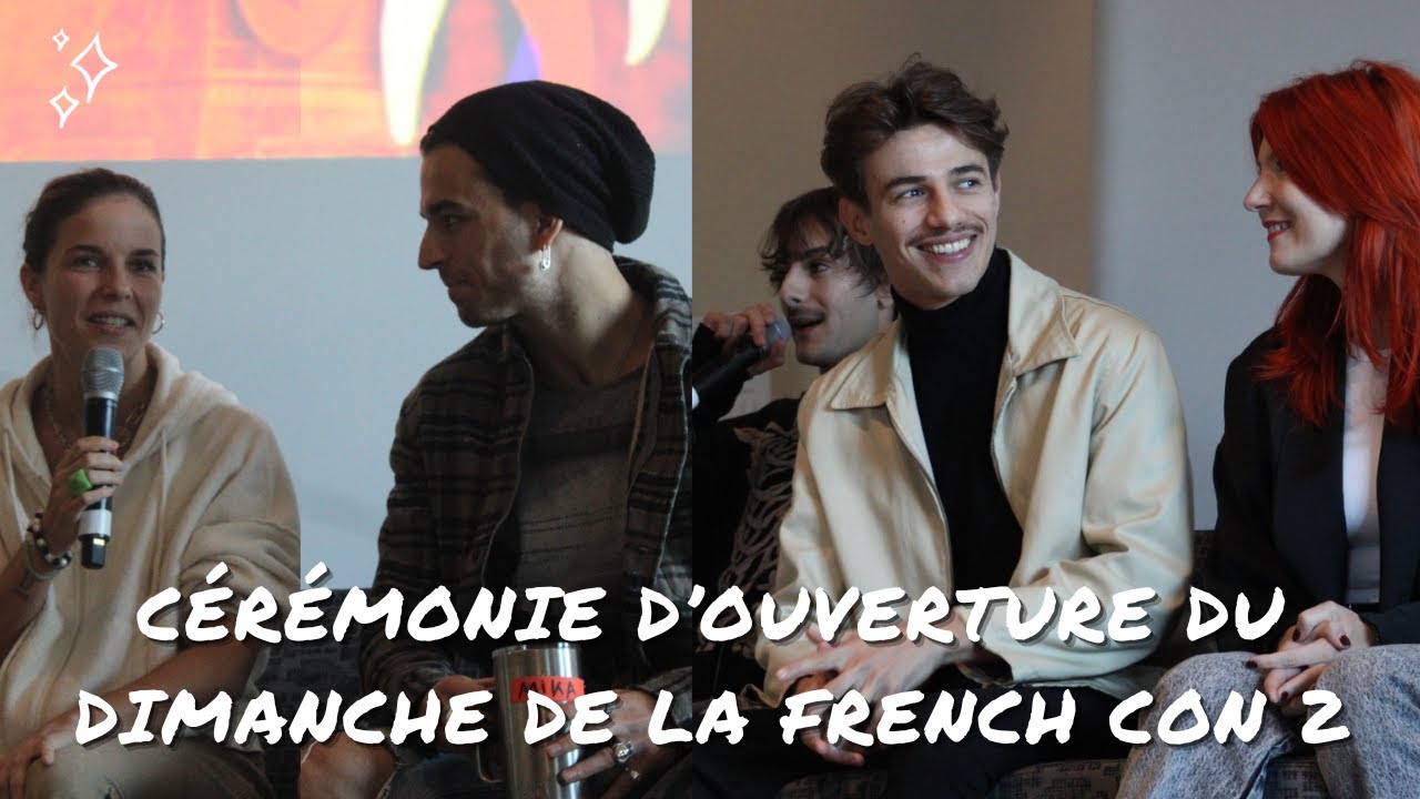 C&eacute;r&eacute;monie d'ouverture du second jour de La French Con 2