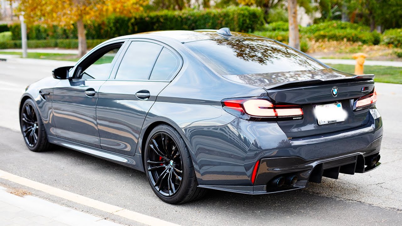 LOUDEST M5 COMP STRAIGHT PIPED YOU WILL EVER HEAR