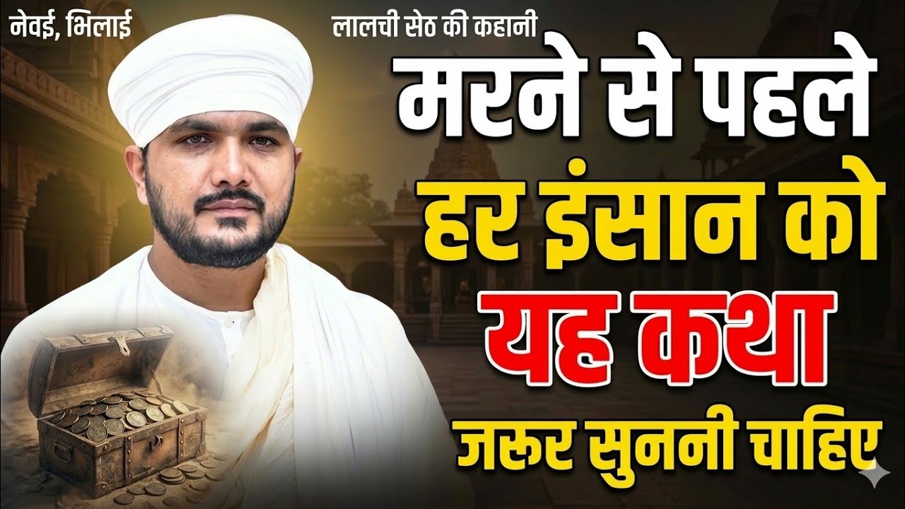 मरने से पहले हर इंसान को यह कथा जरूर सुननी चाहिए | लालची सेठ की कहानी | Swami Ranjeet 