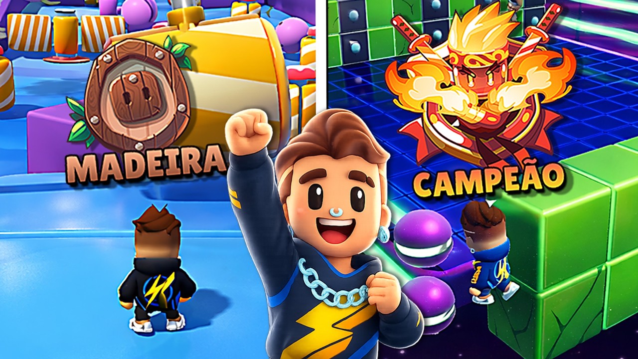🏆 joguei o NOVO modo RANKEADO do STUMBLE GUYS! ‹ KHORTEX ›