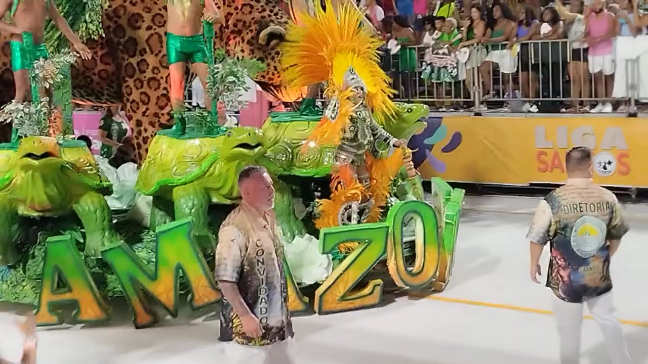Amazonense, Desfile Escolas de Samba, Santos 21-02-2025