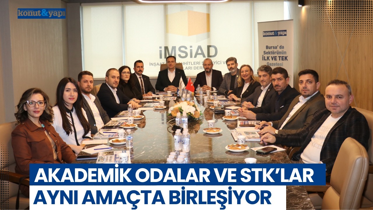 Akademik odaları ve STK’lar aynı amaçta birleşiyor