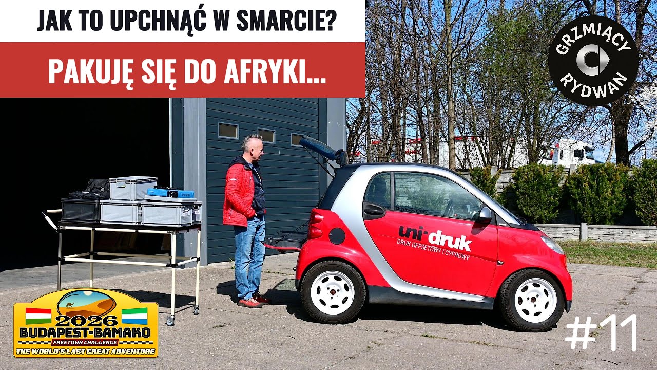 🇷🇺 #11 Сколько влезет в Smart 451? Сборы в Африку 🚗📦🌍