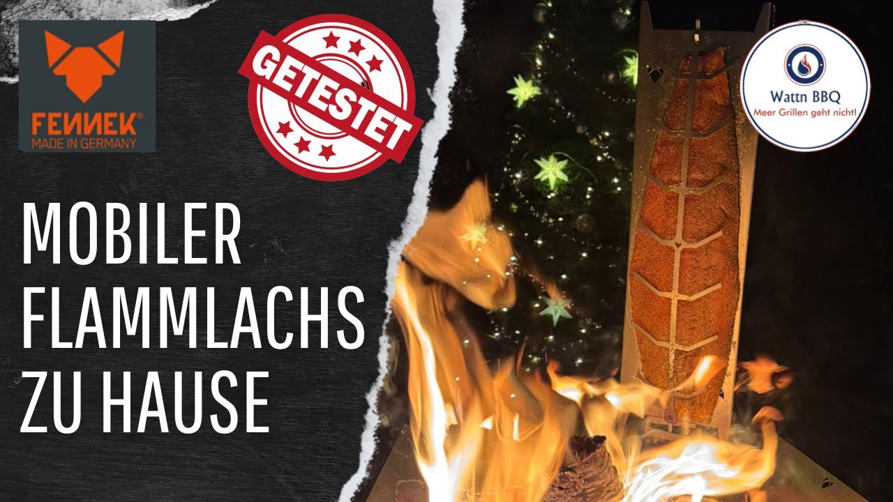 Flammlachs mit HEXAGON und Flammlachsbrett by @FENNEK2017 @DeutscheSeeGmbH