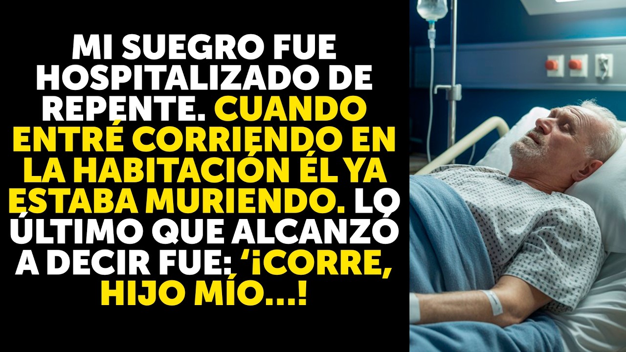 “‘Toma… es de mi hijo’ — las últimas palabras de mi suegro antes de morir”