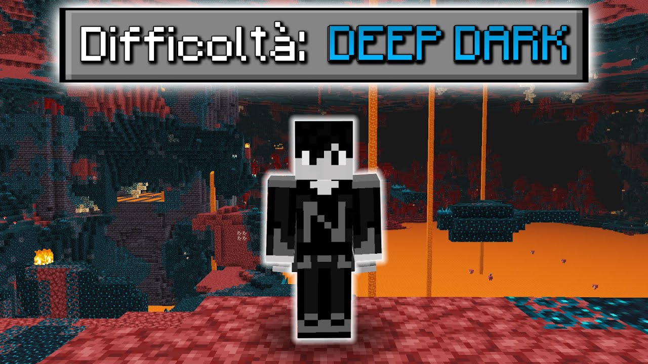 Minecraft, ma &Egrave; TUTTO DEEP DARK?! *pericoloso*