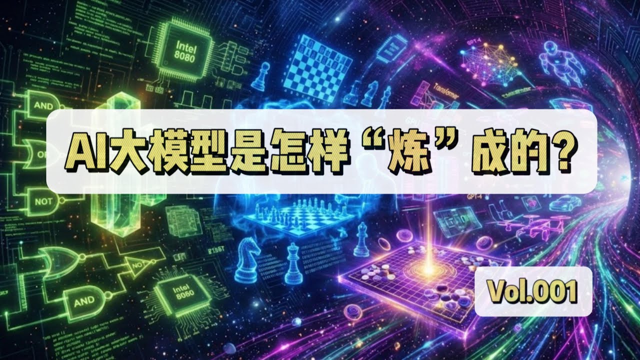 Vol 001 AI大模型是怎样“炼”成的