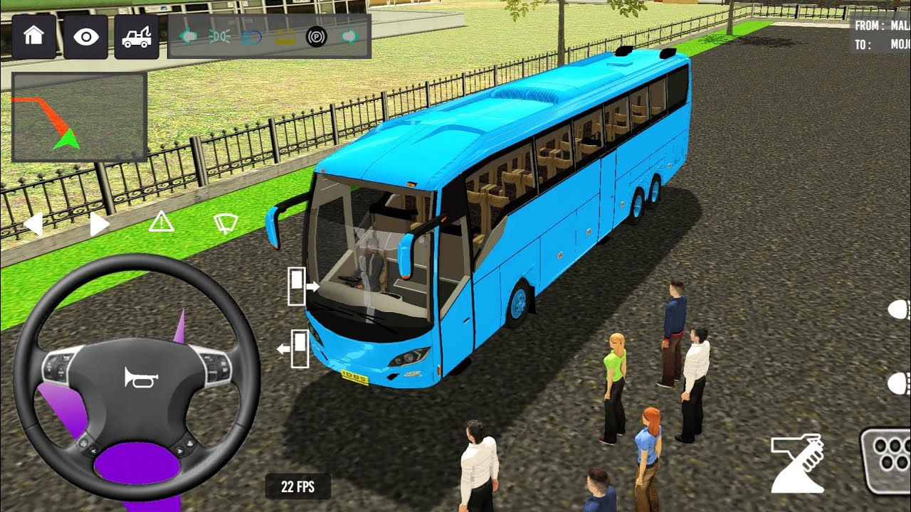 Passenger Rush! 🚍 | Bus Simulator Indonesia | Euro Bus Simulator Android Gameplay