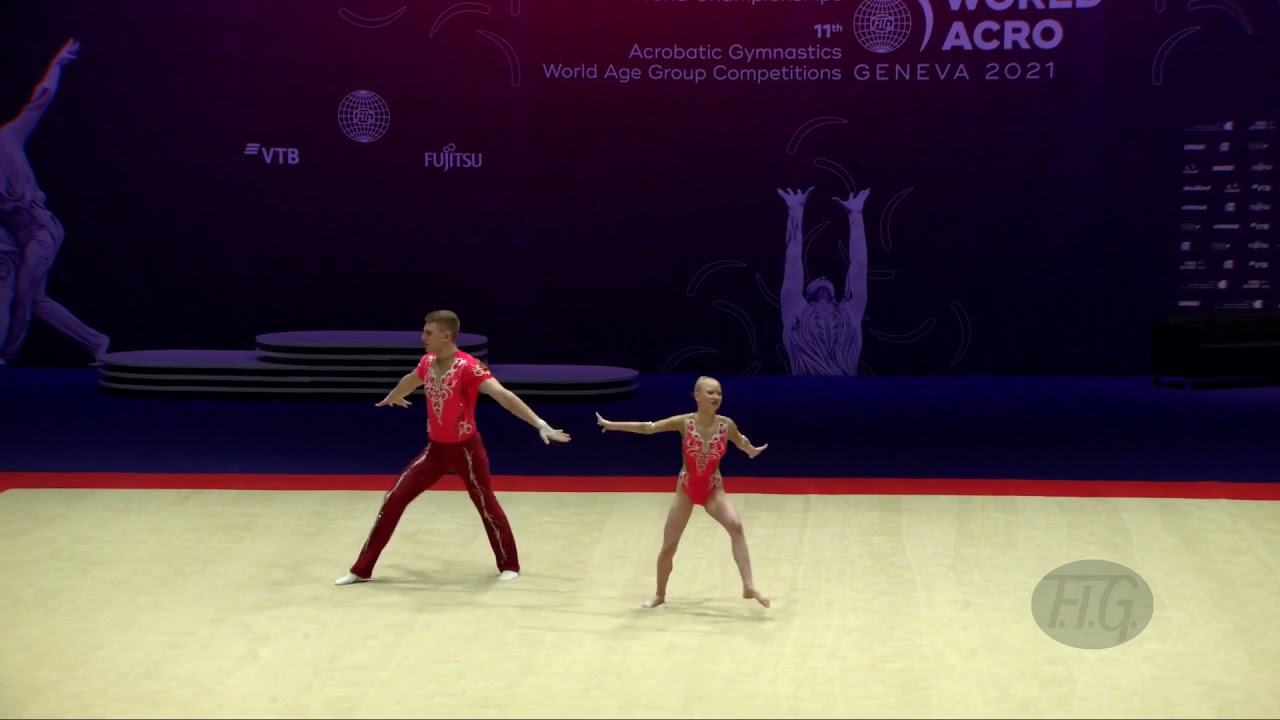 Germany (GER) - 2021 Acrobatic Worlds, Geneva (SUI) Combined  Mixed Pair