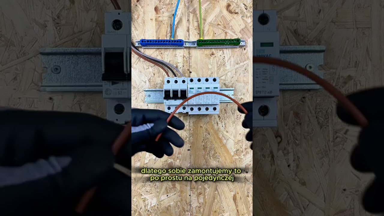 Jak Prawidłowo Podłączyć Ogranicznik Przepięć B+C w 10 Minut? #elektryka  #instalacjaelektryczna