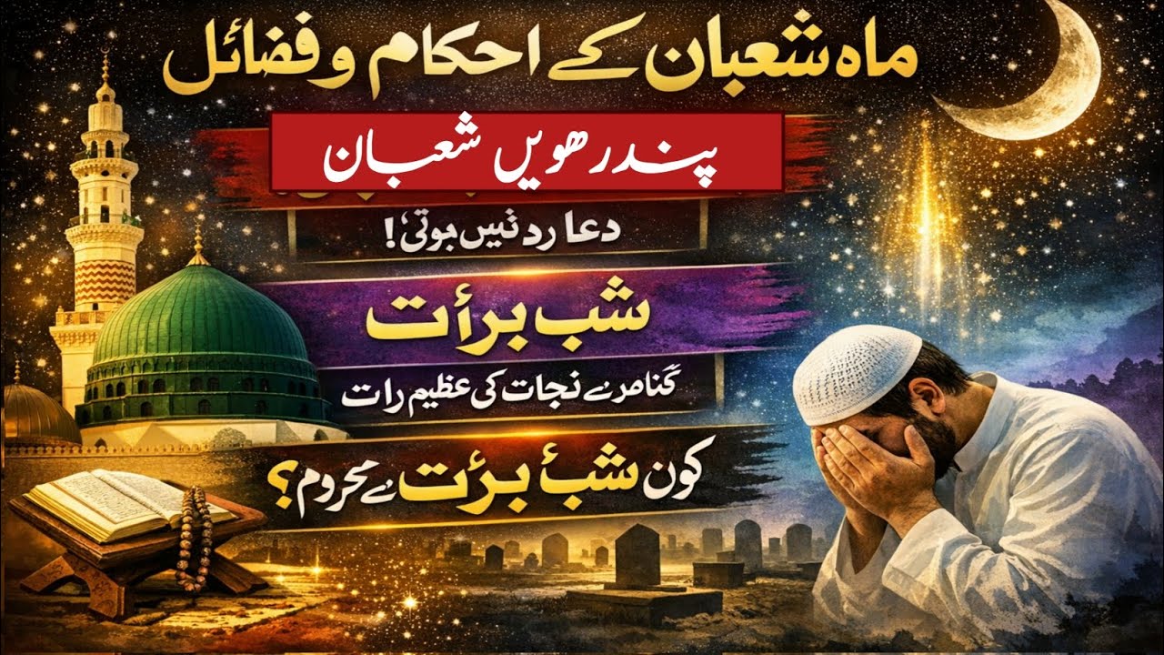 15 Shaban Ki Mubarak Raat | Shab e Barat Ki Haqeeqat | Maghfirat Aur Qabooliyat Ki Raat