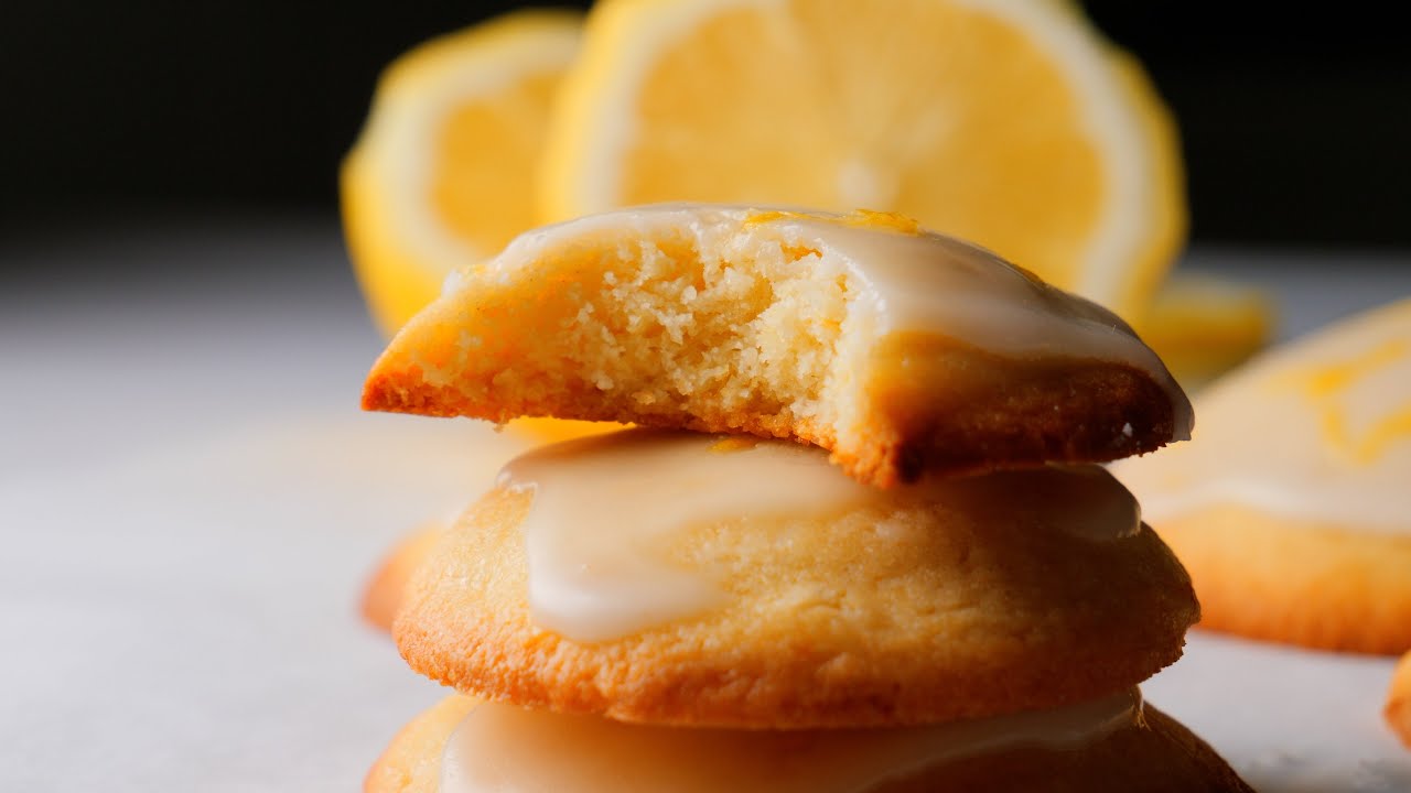 Glazed Lemon Cookies