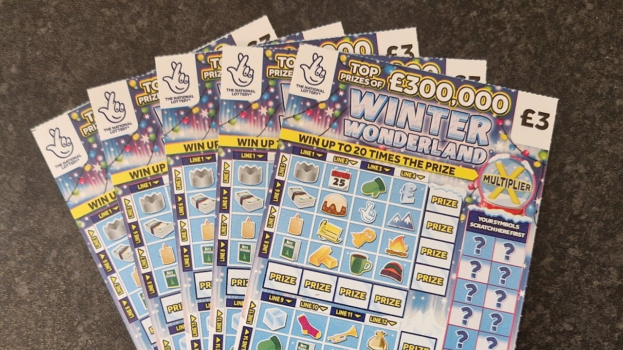 Вот уж не ожидал! 🤯 Скретч-карты Winter Wonderland UK Allwyn National Lottery на 15 фунтов стерли...