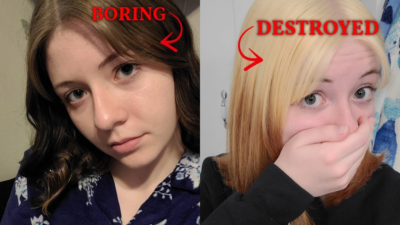 Bleaching My Box Dyed Hair At Home FAIL! (I blame Brad Mondo)