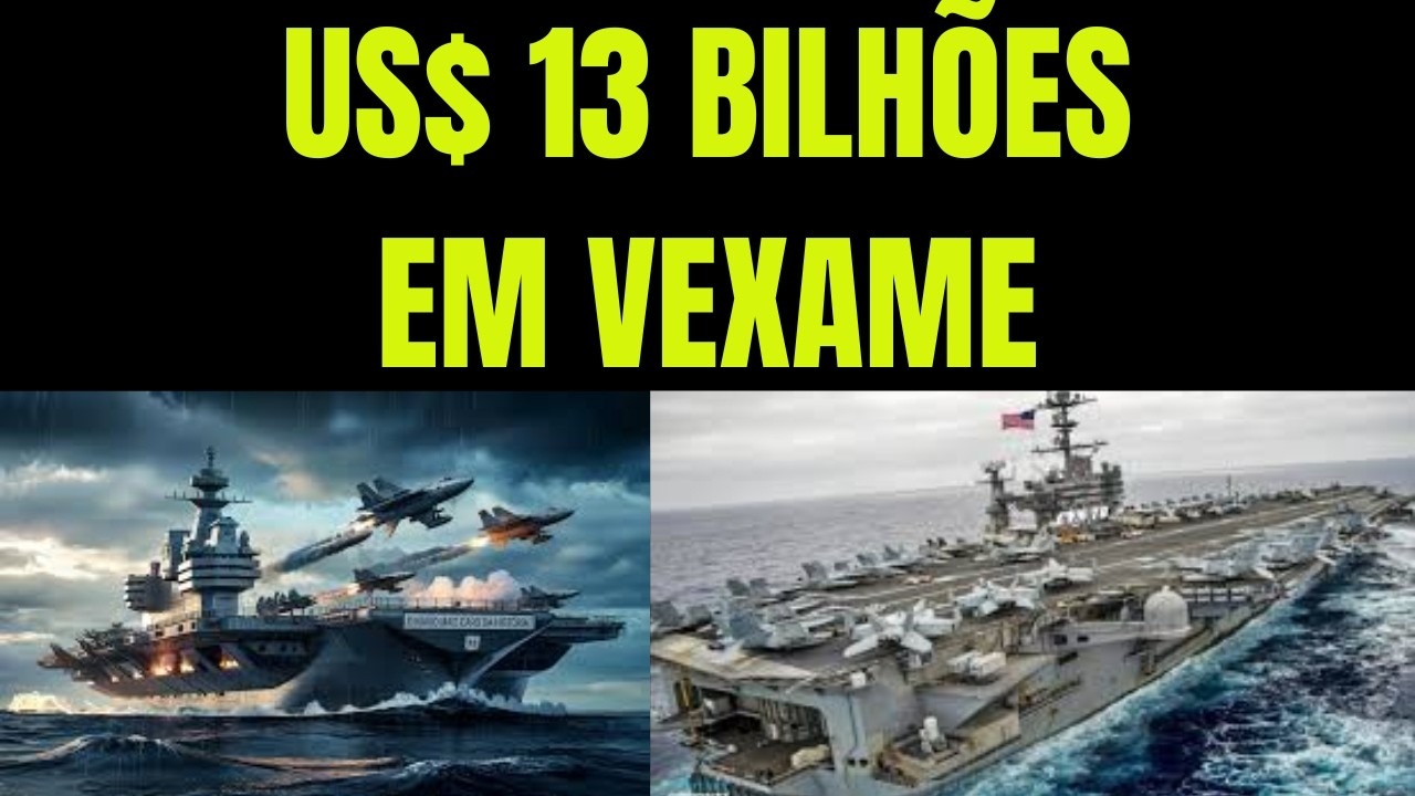 O IMPÉRIO ENCALHADO: O VEXAME DO PORTA-AVIÕES USS GERALD R. FORD