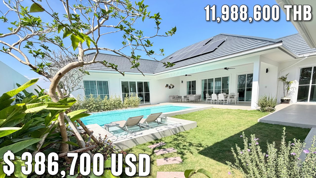 4 Bed Luxury Villa in Hua Hin Ready to move in 