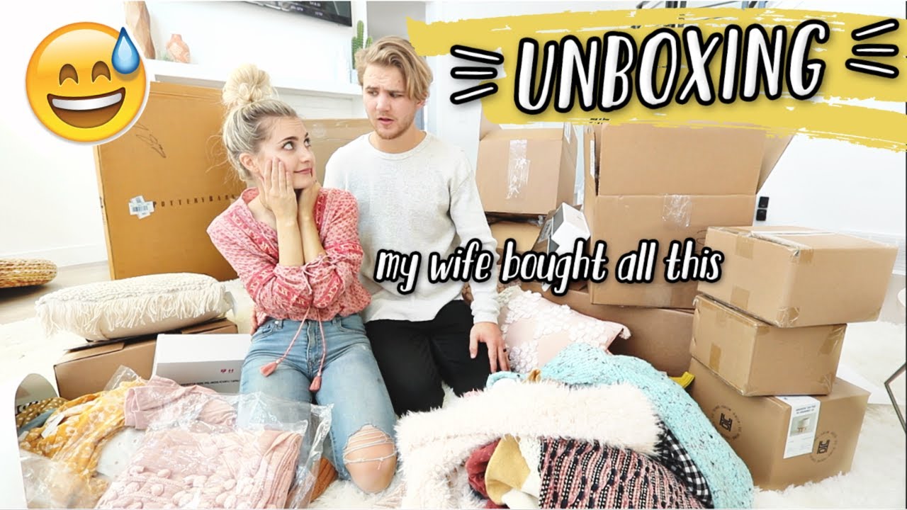 UNBOXING HOME DECOR FOR THE NEW HOUSE! MOVING VLOGS!