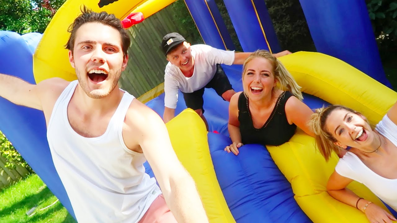 BOUNCY CASTLE SURPRISE!!