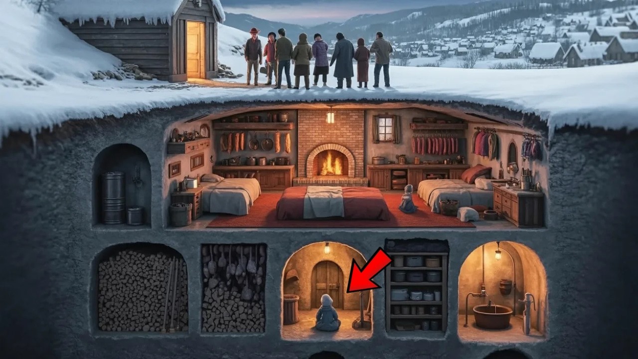 Orphan Girl Spent 3 Years Building Into the Hillside... The Town Spent 3 Days Begging for Shelter