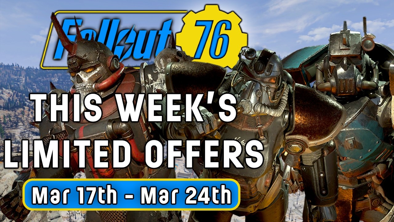 Ограниченные по времени предложения в Atomic Shop на этой неделе в Fallout 76