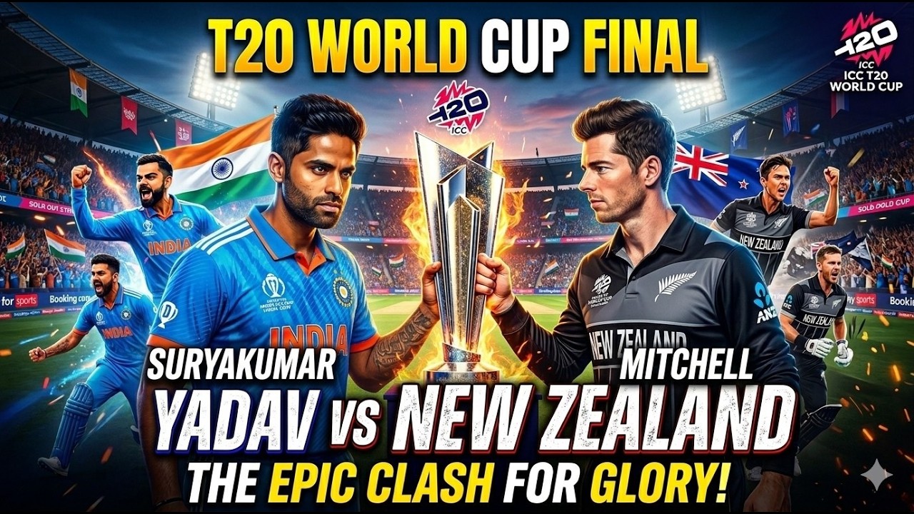 T20 world cup 2026 final india vs new zealand #t20worldcup2026 #final #t20worldcup2026final