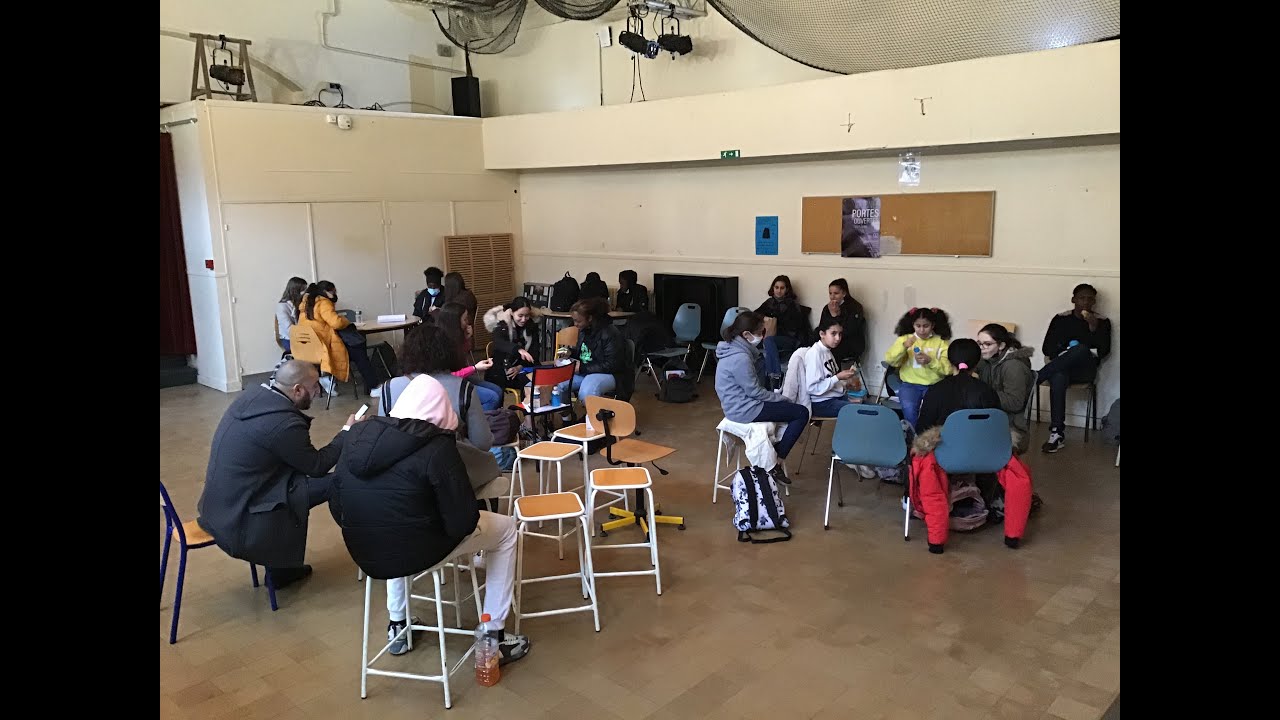 Participation au court-métrage « Le droit à la solitude » avec le collège Les Grands Champs.