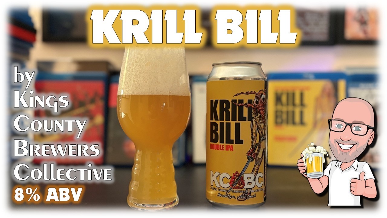 Krill Bill от KCBC (действительно ли пиво такое же потрясающее, как этикетка?!)